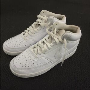 Nike Men's White High-Top Sneakers